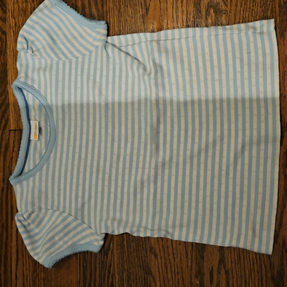 Mini BODEN Blue Striped Kids Shirt